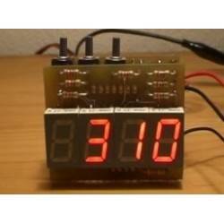 Reloj digital con display