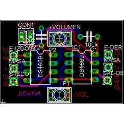 Placa Control Digital de Volumen