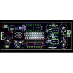 Vu meter stereo circuit