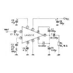 240mW amplifier