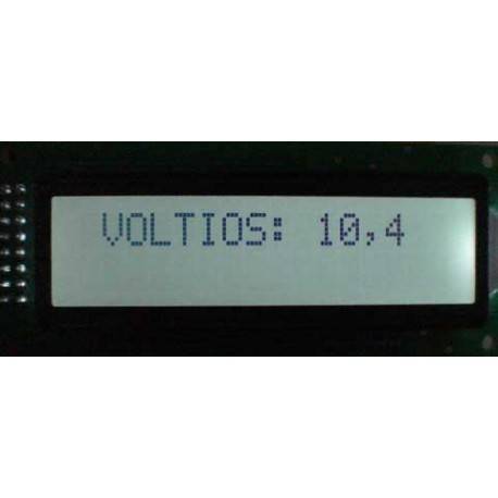 Voltímetro digital display LCD