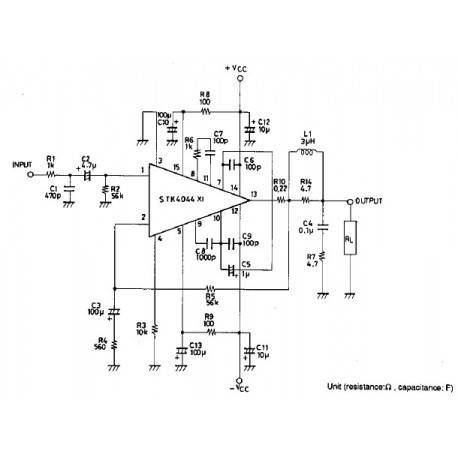 100W amplifier