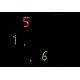 Led clock circuit