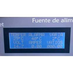 Voltímetro amperímetro e wattímetro com pic