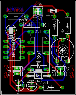 Circuito encendido automático del pc