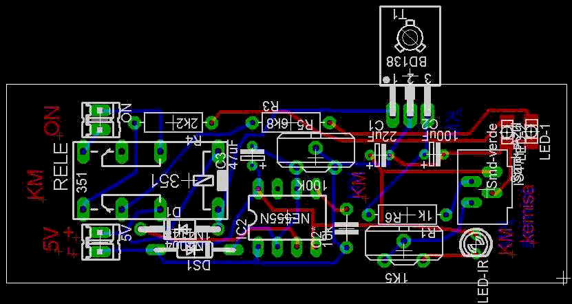 Circuito encendido por sensor del pc