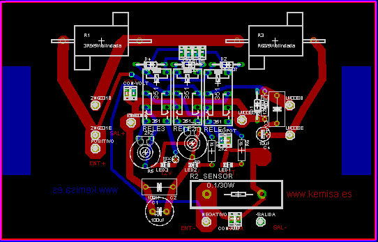 Circuito fuente de alimentación variable 10 amperios