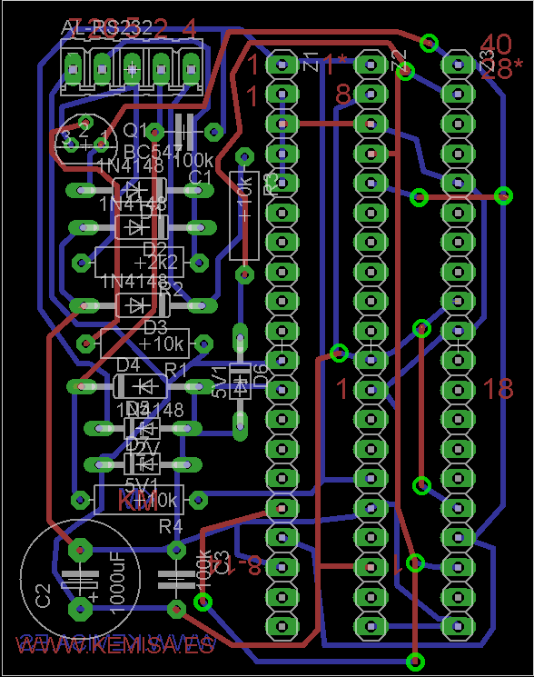 Circuito programador de pics