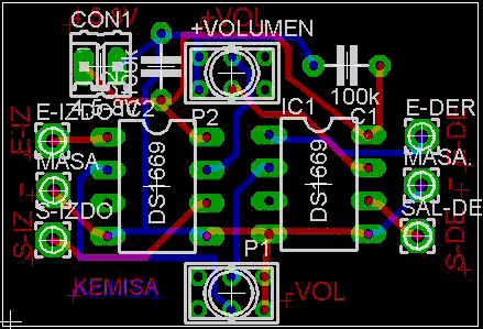 Circuito control digital de volumen