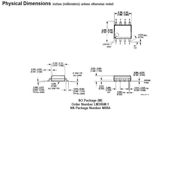 Amplificador de 24mW LM386