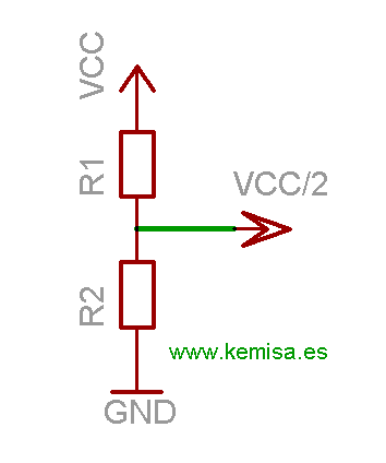 Divisor resistivo