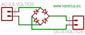 Rectificador 0 voltios