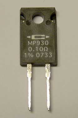 Resistencia 0.1 ohmios 30W